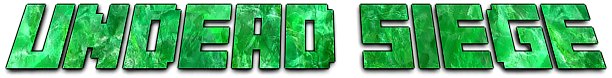 Minecraft Undead Siege Logo